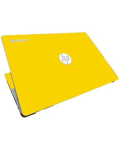HP Chromebook 15A NA0058WM YELLOW Laptop Skin