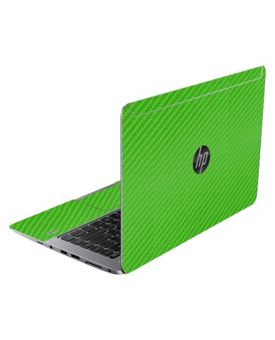 HP EliteBook Folio 1040 G1 GREEN CARBON FIBER Laptop Skin