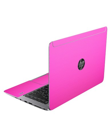HP EliteBook Folio 1040 G1 PINK CARBON FIBER Laptop Skin