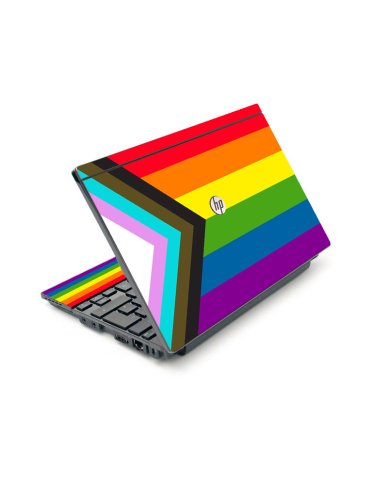 HP Mini 5103 PROGRESSIVE PRIDE FLAG Laptop Skin