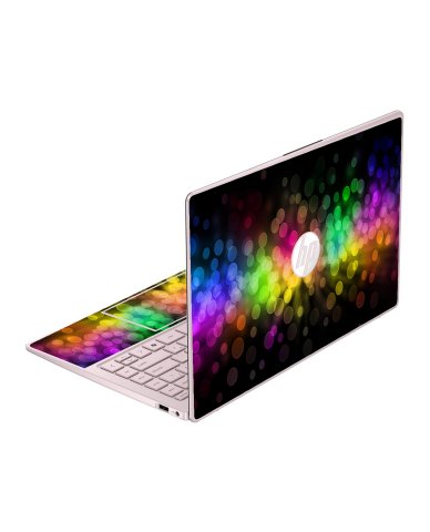HP NoteBook 14-EP2011WM RAINBOW BOKEH Laptop Skin