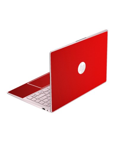 HP NoteBook 14-EP2011WM RED CARBON FIBER Laptop Skin