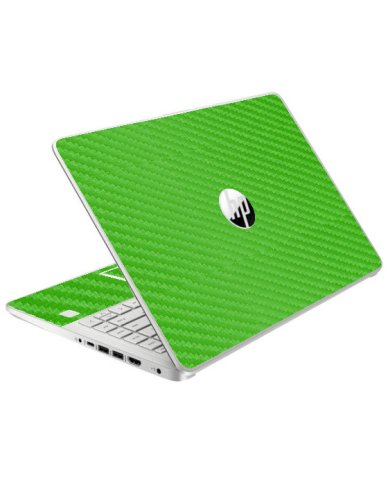 HP NoteBook 15 DY2131WM GREEN CARBON FIBER Laptop Skin