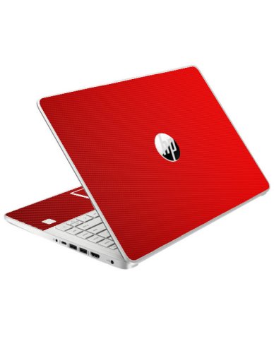 HP NoteBook 15 DY2131WM RED CARBON FIBER Laptop Skin