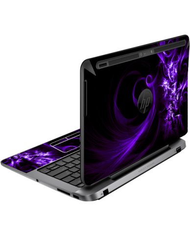 HP Pro X2 612 G1 PURPLE SPIRAL Laptop Skin