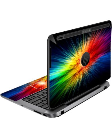 HP Pro X2 612 G1 RAINBOW BURST Laptop Skin