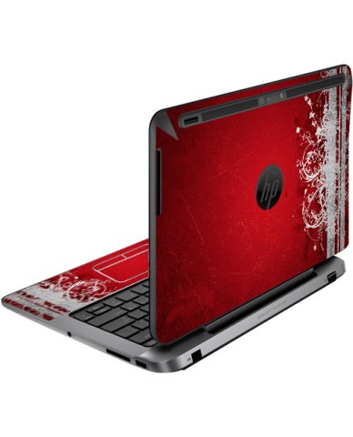 HP Pro X2 612 G1 RED GRUNGE Laptop Skin