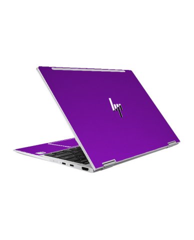 HP EliteBook X360 1020 G2 CHROME PURPLE Laptop Skin