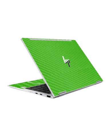 HP EliteBook X360 1020 G2 GREEN CARBON FIBER Laptop Skin