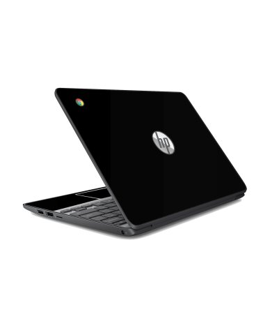 HP Chromebook 11 G3 BLACK Laptop Skin