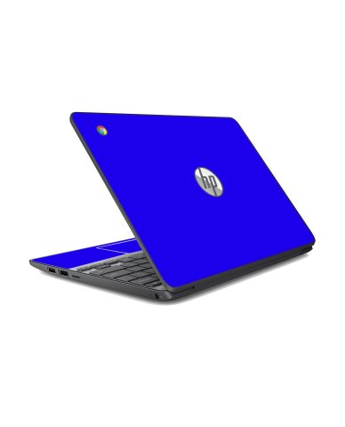 HP Chromebook 14 G1 SMB BLUE Laptop Skin