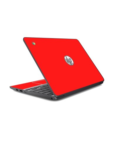HP Chromebook 11 G2 RED Laptop Skin