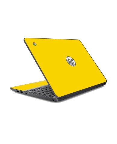 HP Chromebook 14 G1 SMB YELLOW Laptop Skin