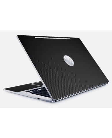 HP Chromebook 13 G1 BLACK CARBON FIBER Laptop Skin