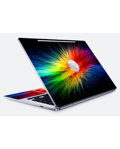 HP Chromebook 13 G1 RAINBOW BURST Laptop Skin