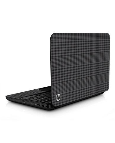 HP Pavilion 14 C025US BLACK PLAID Laptop Skin