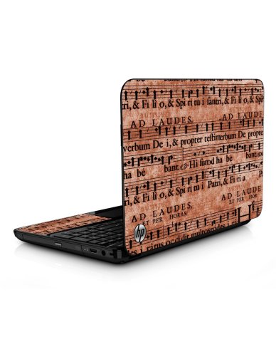 Latin Sheet Music HPG6 Laptop Skin