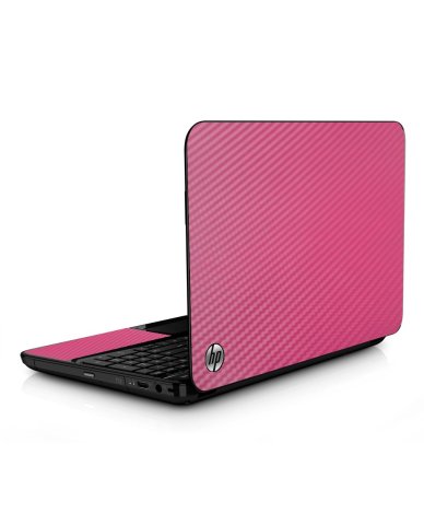 HP Mini 1104 PINK CARBON FIBER Laptop Skin