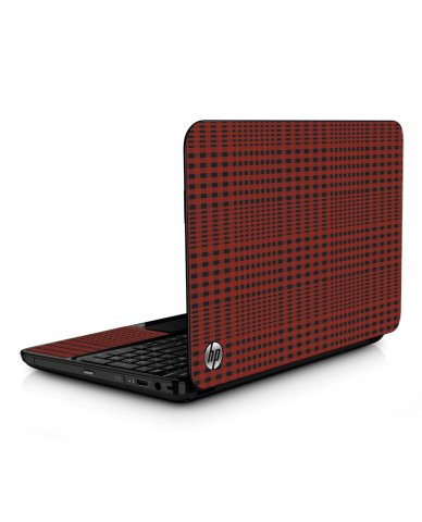 Red Flannel HPG6 Laptop Skin