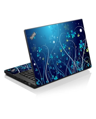 ThinkPad L460 BLUE FLOWERS Laptop Skin