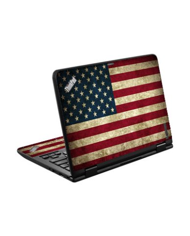 IBM/Lenovo Chromebook Yoga 11E G3 AMERICAN FLAG Laptop Skin
