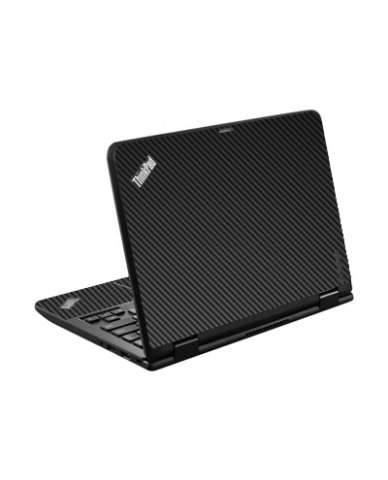 IBM/Lenovo Chromebook Yoga 11E G3 BLACK CARBON FIBER Laptop Skin