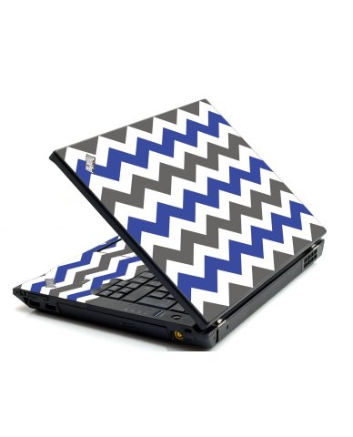 ThinkPad L512 GREY BLUE CHEVRON Laptop Skin