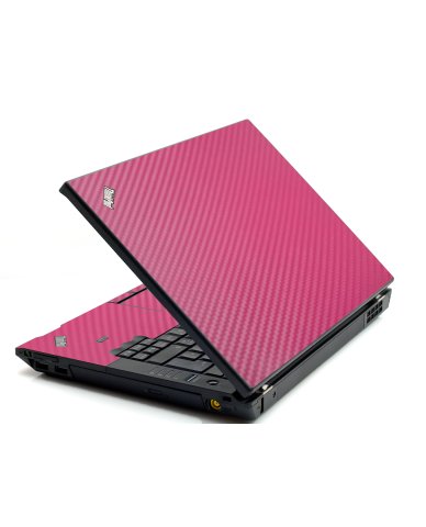 Pink Carbon Fiber IBM L412 Laptop Skin