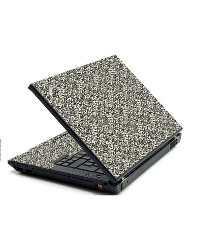 Black Versailles IBM Sl400 Laptop Skin