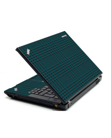 Green Flannel IBM Sl400 Laptop Skin