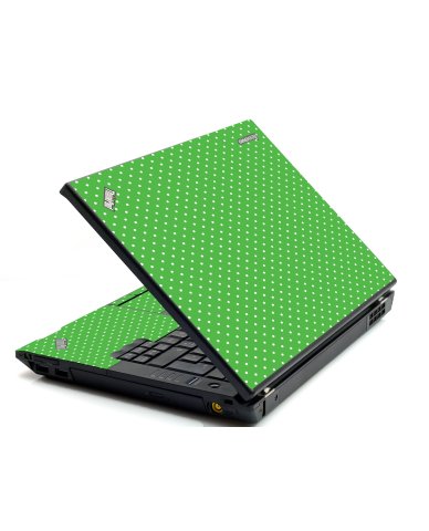 Kelly Green Polka IBM Sl400 Laptop Skin