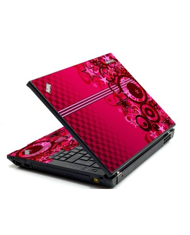 Lenovo Edge 15 PINK GRUNGE STARS Laptop Skin