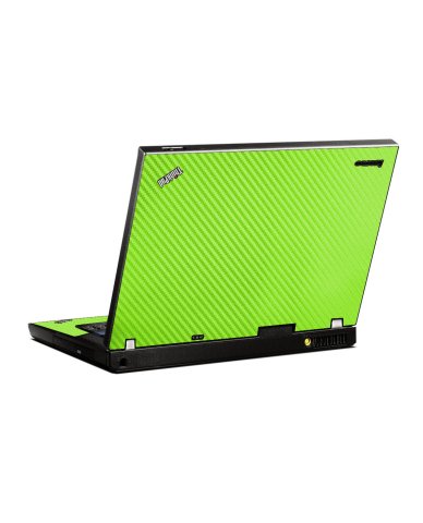 Green Carbon Fiber IBM T400 Laptop Skin