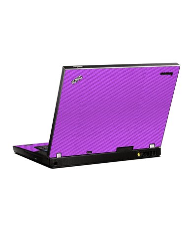 Purple Carbon Fiber IBM T400 Laptop Skin