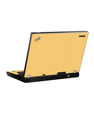 Warm Stripes IBM T400 Laptop Skin