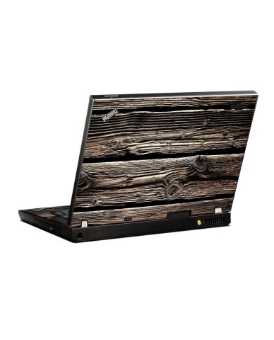 Wood IBM T400 Laptop Skin