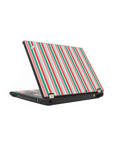Gum Stripes IBM T410 Laptop Skin