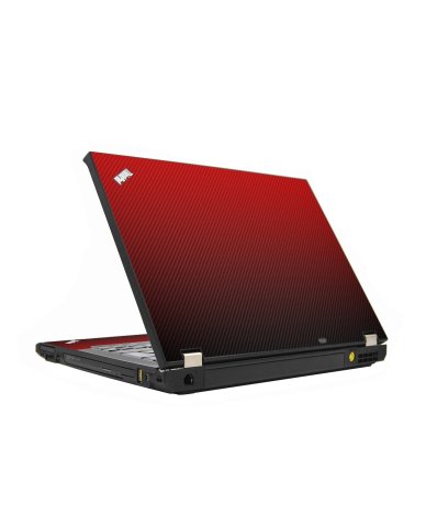 ThinkPad X201 RED CARBON FIBER Laptop Skin