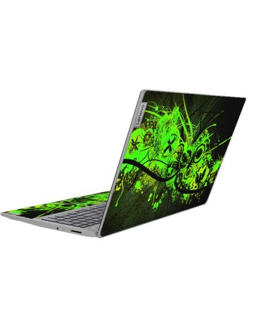 IdeaPad 3 14ALC6 GRAFFITI GREEN Laptop Skin