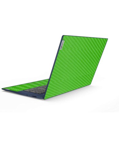 IdeaPad 3 17IIL05 GREEN CARBON FIBER Laptop Skin