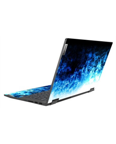 IdeaPad Flex 5 14ITL05 ABSTRACT FLAMES Laptop Skin