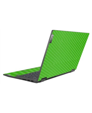 IdeaPad Flex 5 14ITL05 GREEN CARBON FIBER Laptop Skin
