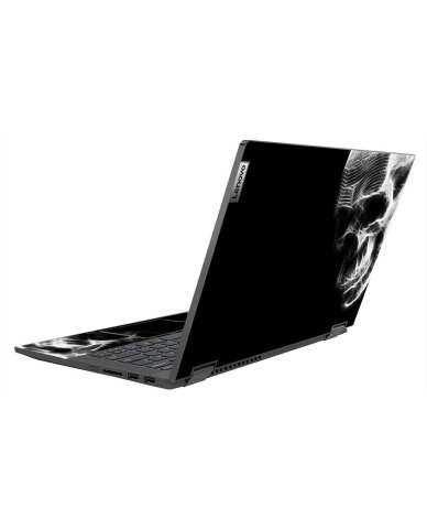 IdeaPad Flex 5 14ITL05 SKETCHY SKULL Laptop Skin