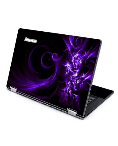IdeaPad Yoga 13 PURPLE SPIRAL Laptop Skin