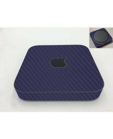 Apple iMac Mini A1993 BLUE CARBON FIBER Laptop Skin