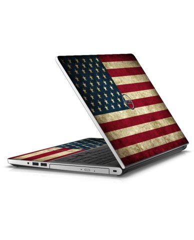 Dell Inspiron 14 5458 AMERICAN FLAG Laptop Skin