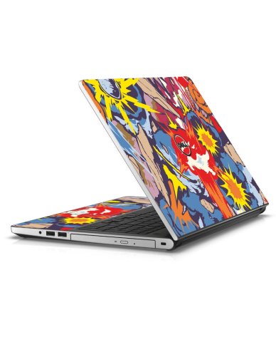 Dell Inspiron 14 5458 COMIC EXPLOSIONS Laptop Skin