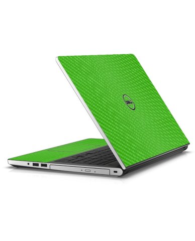 Dell Inspiron 14 5458 GREEN CARBON FIBER Laptop Skin