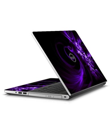 Dell Inspiron 14 5458 PURPLE SPIRAL Laptop Skin