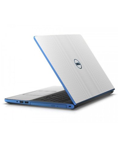 Dell Inspiron 15 5559  WHITE CARBON FIBER Laptop Skin